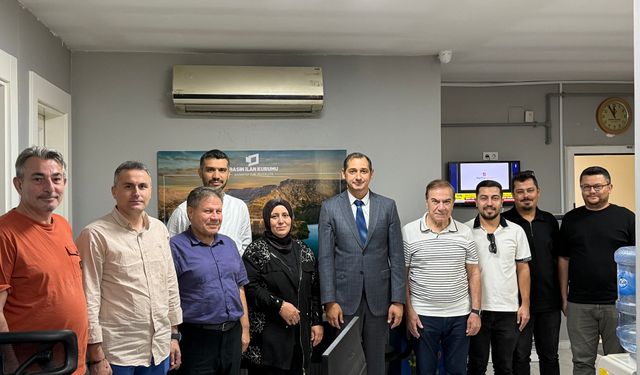 Yeşil Afşin’den BİK Müdürüne Hayırlı Olsun Ziyareti