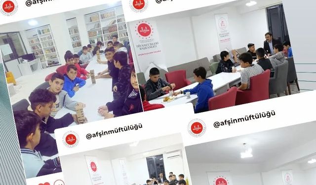1 İmam 10 Genç” Programı Afşin’de Devam Ediyor