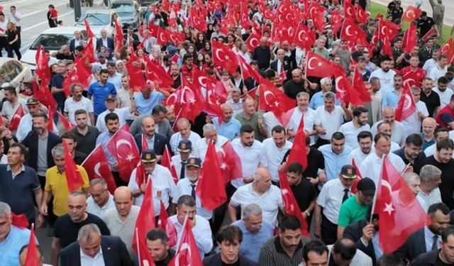 15 Temmuz’da Kahramanmaraş’ta Kortej Yürüyüşü Düzenlendi