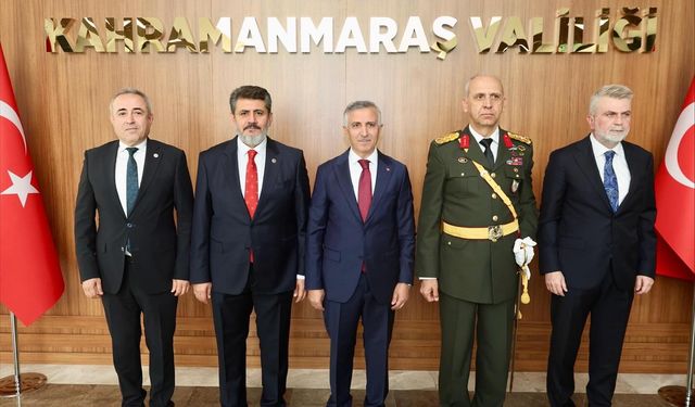 29 Ekim Cumhuriyet Bayramı Tebrik Kabul Töreni Düzenlendi