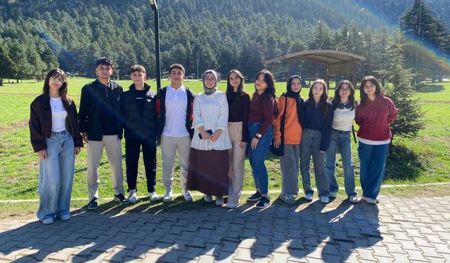 Afşin Anadolu Lisesi Öğrencileri Doğayla ve Eğlenceyle Motivasyon Depoladı