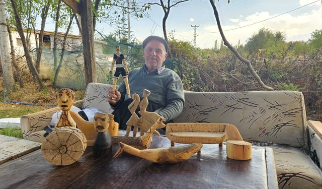 Afşin’de Ağaçları Sanat Eserine Dönüştürüyor