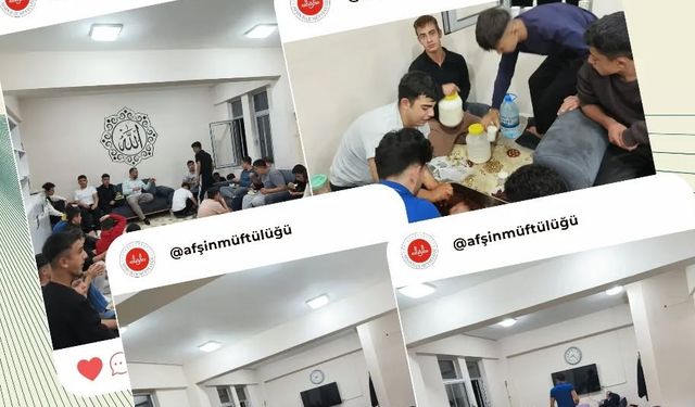 Afşin’de Gençlere Değerler Eğitimi Verildi