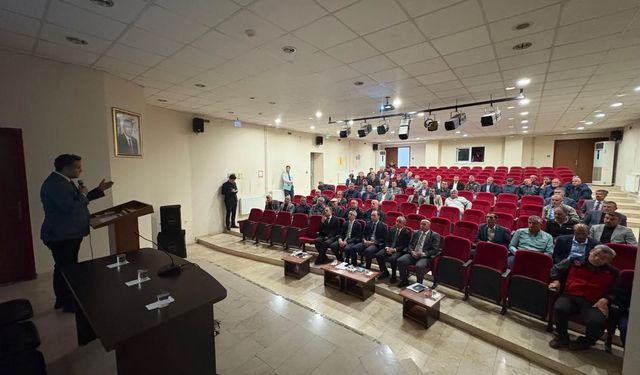 Afşin’de “Genel Tarım Sayımı Resen Kayıtlar” Toplantısı Gerçekleştirildi