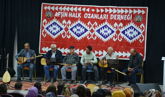 Afşin’de Türkü Şöleni ve Kültür Yolculuğu Düzenlendi