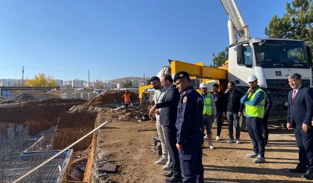 Afşin’de Yeni Jandarma Hizmet Binasının Temeli Atıldı