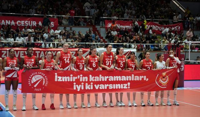 Aras Spor Kulübü sezona itfaiye ve kız çocuklarıyla el ele başladı