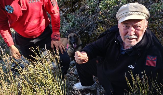 Isparta'da dağlık alanda kaybolan kişi bulundu