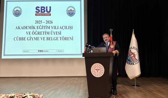 SBÜ Antalya Eğitim ve Araştırma Hastanesinin 2025-2026 akademik yılı açılışı yapıldı