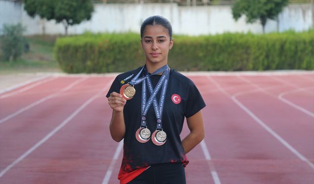 Türkiye şampiyonu milli atlet Cemile Duran, İtalya'da altın madalya hedefiyle koşacak
