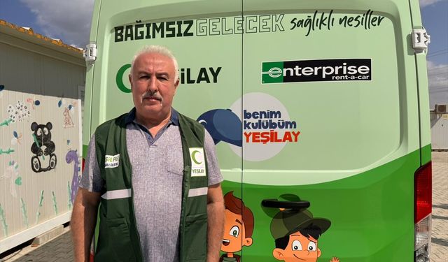 Yeşilay karavan etkinlikleriyle afetzede çocukları bağımlılıklara karşı bilinçlendiriyor