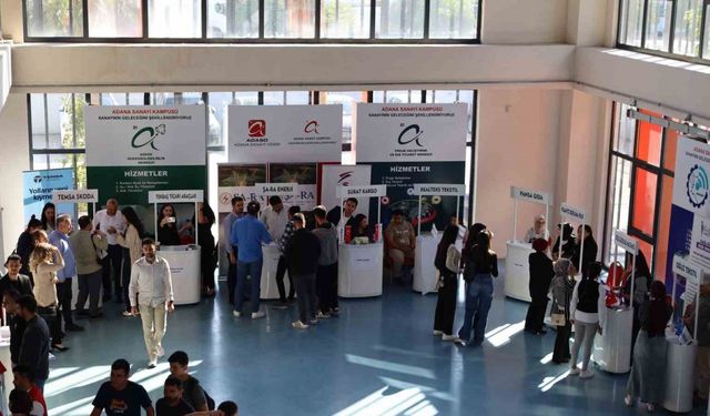 Adana Sanayi Kampüsü’nde istihdam fuarı başladı: 55 firma iş arayan vatandaşlarla doğrudan görüşecek