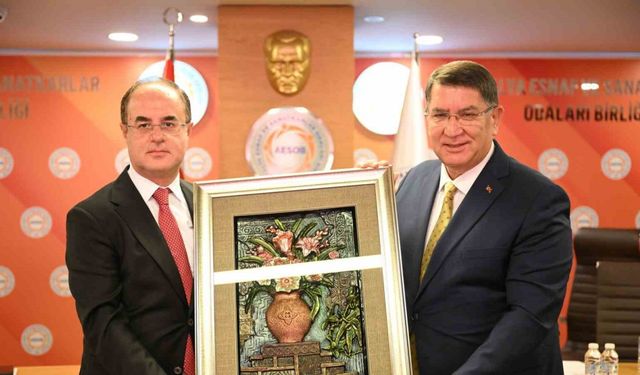 AESOB Başkanı Dere: "Esnafın gelişimini ve sürdürülebilirliğini desteklemeye devam ediyoruz"