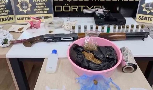 Dörtyol’da uyuşturucu satıcılarına yönelik operasyon; 8 gözaltı