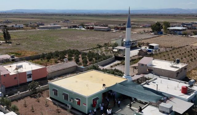 Hatay’da depremin ardından 104. cami ibadete açıldı