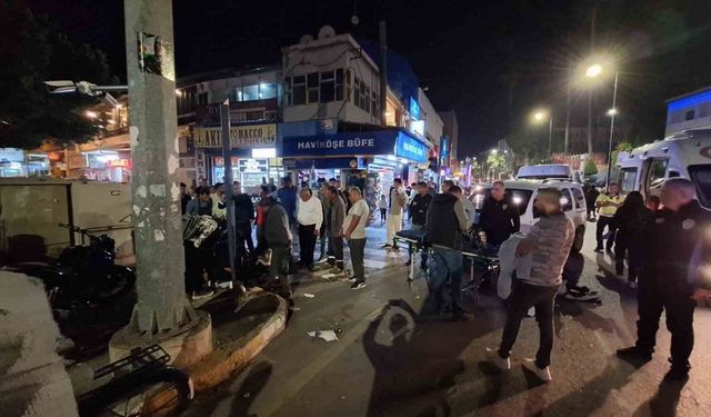 Mersin’de trafik kazası:2 yaralı