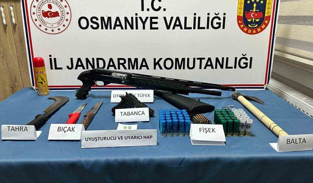 Osmaniye’de bir haftada 118 şüpheli yakalandı