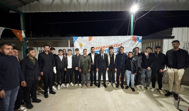 Başkan Kıraç, “Mahallede Genç’iz, Afşin’deyiz” Programında Gençlerle Buluştu