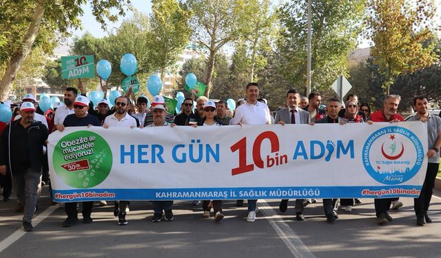 Dünya Yürüyüş Günü’nde Sağlık İçin Adım Attılar