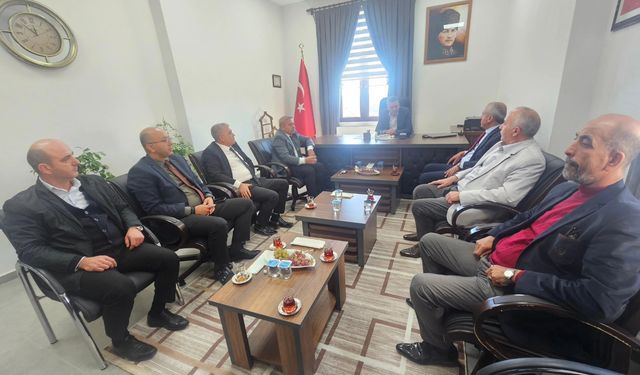 Elbistan İlçe Milli Eğitim Müdürlüğü'nden Nurhak’a Hayırlı Olsun Ziyareti