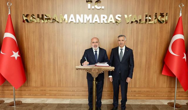 İçişleri Bakan Yardımcısı Sağlam, Kahramanmaraş Valiliği’ni Ziyaret Etti