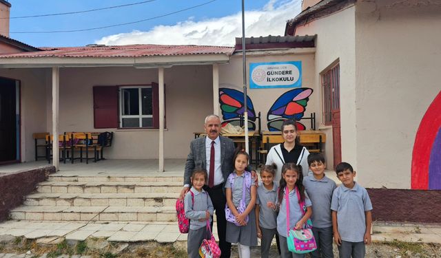 İlçe Milli Eğitim Müdürü Gezer'den Gündere İlkokulu’na Ziyaret