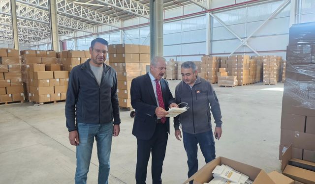 İlçe Milli Eğitim Müdürü Gezer’den OSB’ye Ziyaret