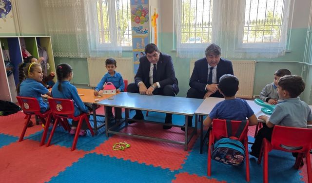 İlçe Milli Eğitim Müdürü Kaba’dan Okul Ziyareti
