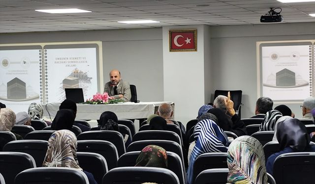 Kahramanmaraş İl Müftülüğünde Umre Semineri Düzenlendi