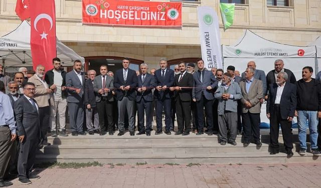 Kaymakam Demirel ve Başkan Gürbüz’den Hayır Kermesine Destek