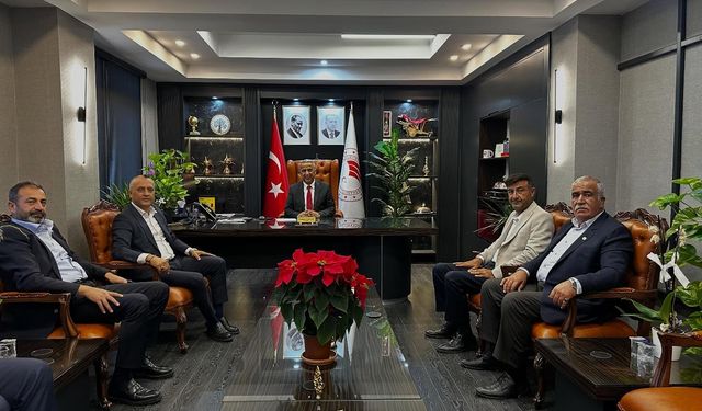 Mehmet Çetinkaya’dan Gaziantep İl Tarım Müdürüne Hayırlı Olsun Ziyareti