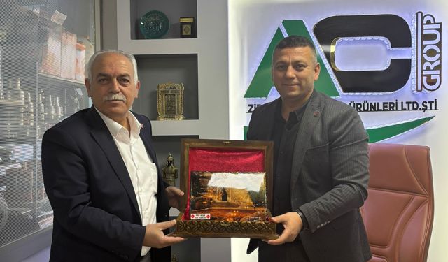 MHP Afşin İlçe Başkanı Aycan’dan Zile İlçe Başkanlığı’na Ziyaret
