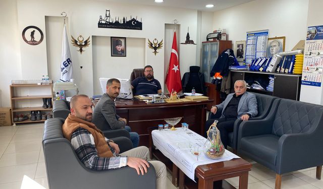 MHP Afşin İlçe Başkanlığından Çelikler Holding’e Ziyaret
