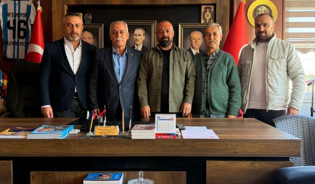MHP Afşin İlçe Teşkilatına Ziyaretler Devam Ediyor