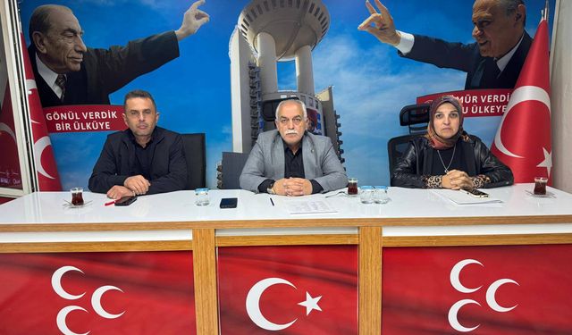 MHP Afşin İlçe Teşkilatında Aylık Olağan Yönetim Kurulu Toplantısı Gerçekleştirildi