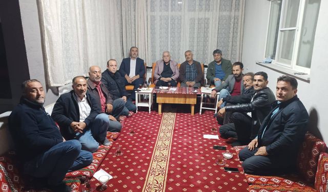 MHP Afşin İlçe Teşkilatından Mehre Mahallesine Ziyaret