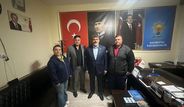 Milletvekili Debgici’den Hacıbektaş ve Gülşehir İlçe Başkanlıklarına Ziyaret