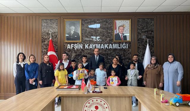 Özel Feyzan Rehabilitasyon Merkezi'nden Kaymakam Sarıdoğan’a Ziyaret