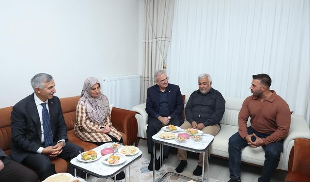 Pazarcık İncirli TOKİ Konutlarına Ziyaret