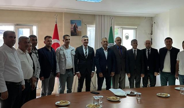 SGK İl Müdürü Hüseyin Karaoğlan’dan Ziraat Odası’na Ziyaret