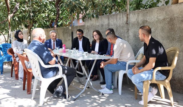 Trafik Kazasında Hayatını Kaybeden Personelleri İçin Taziye Ziyareti