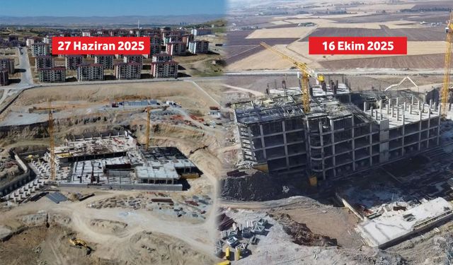 Yeni Afşin Devlet Hastanesi’nin İnşaatı Yükseliyor