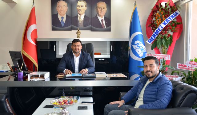 Yeşil Afşin’den Afşin Ülkü Ocakları’na “Hayırlı Olsun” Ziyareti