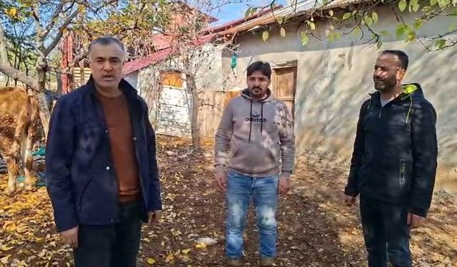 Afşin’de Ahır Yangınında Hayvanları Telef Olan Besiciye Destek