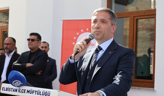 AK Parti Genel Başkan Yardımcısı Sırakaya, Kahramanmaraş'ta cami açılışında konuştu: