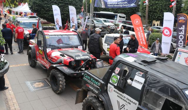 Akdeniz Off-Road Kupası İkinci Mahalli Yarışı'nın açılış seremonisi yapıldı
