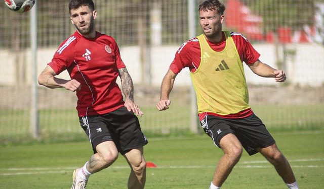 Antalyaspor, Beşiktaş maçının hazırlıklarına başladı