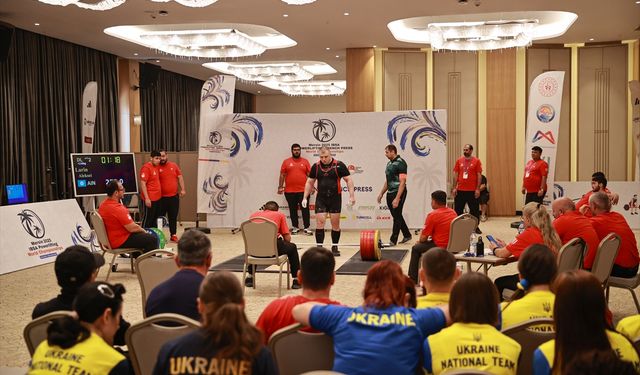 Görme Engelliler Dünya Halter Şampiyonası sona erdi