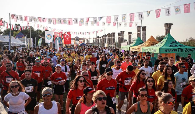 Mersin'de 10 kilometrelik Soli Koşusu tamamlandı