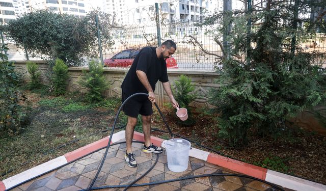 Mersin'de bazı ilçelerdeki su kesintisi sürüyor